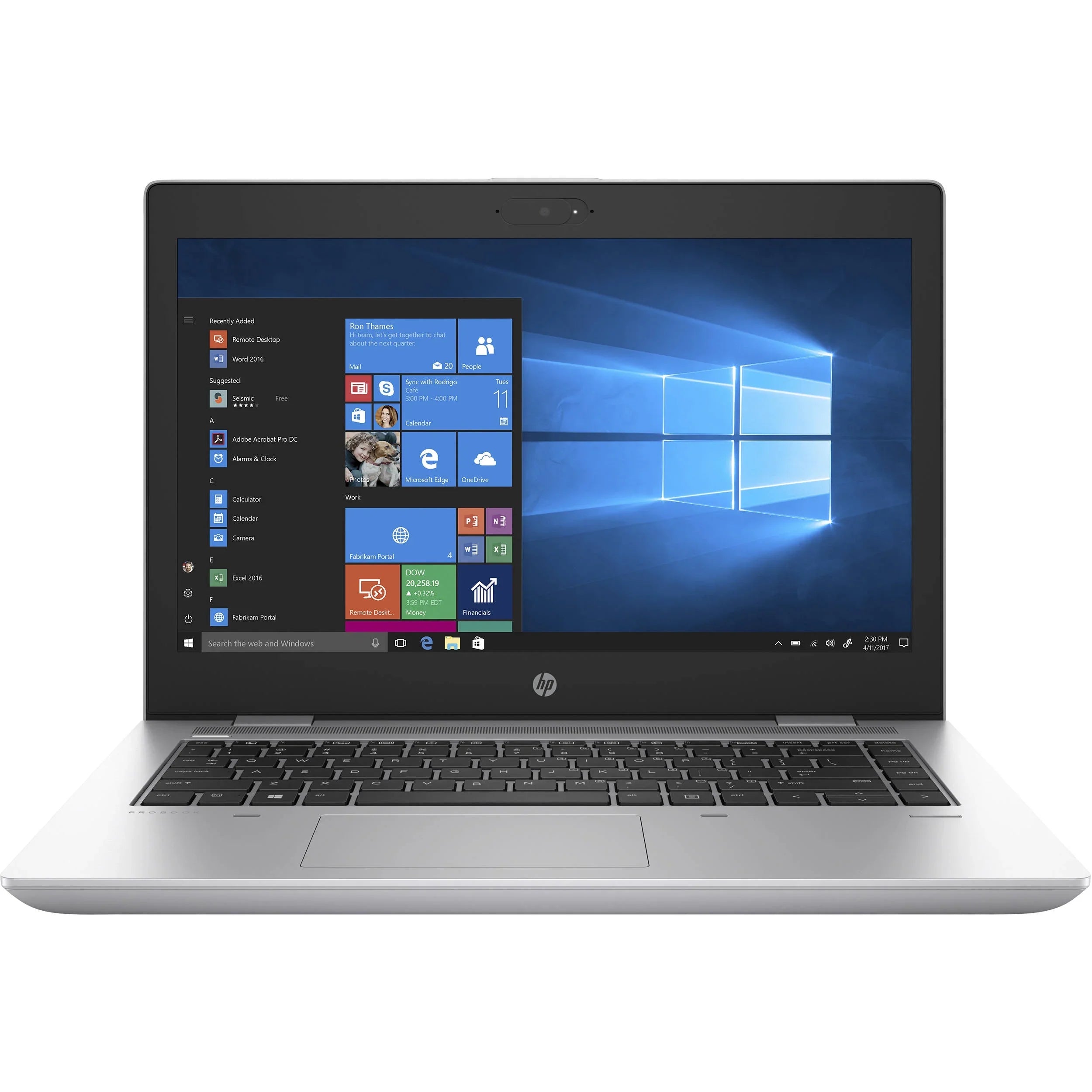 Windows Intel i5 G4 Probook (Refurbished) 10 SSD GB GHz Pro 1.60 640 Laptop 14" Restored 16 GB 512 HP