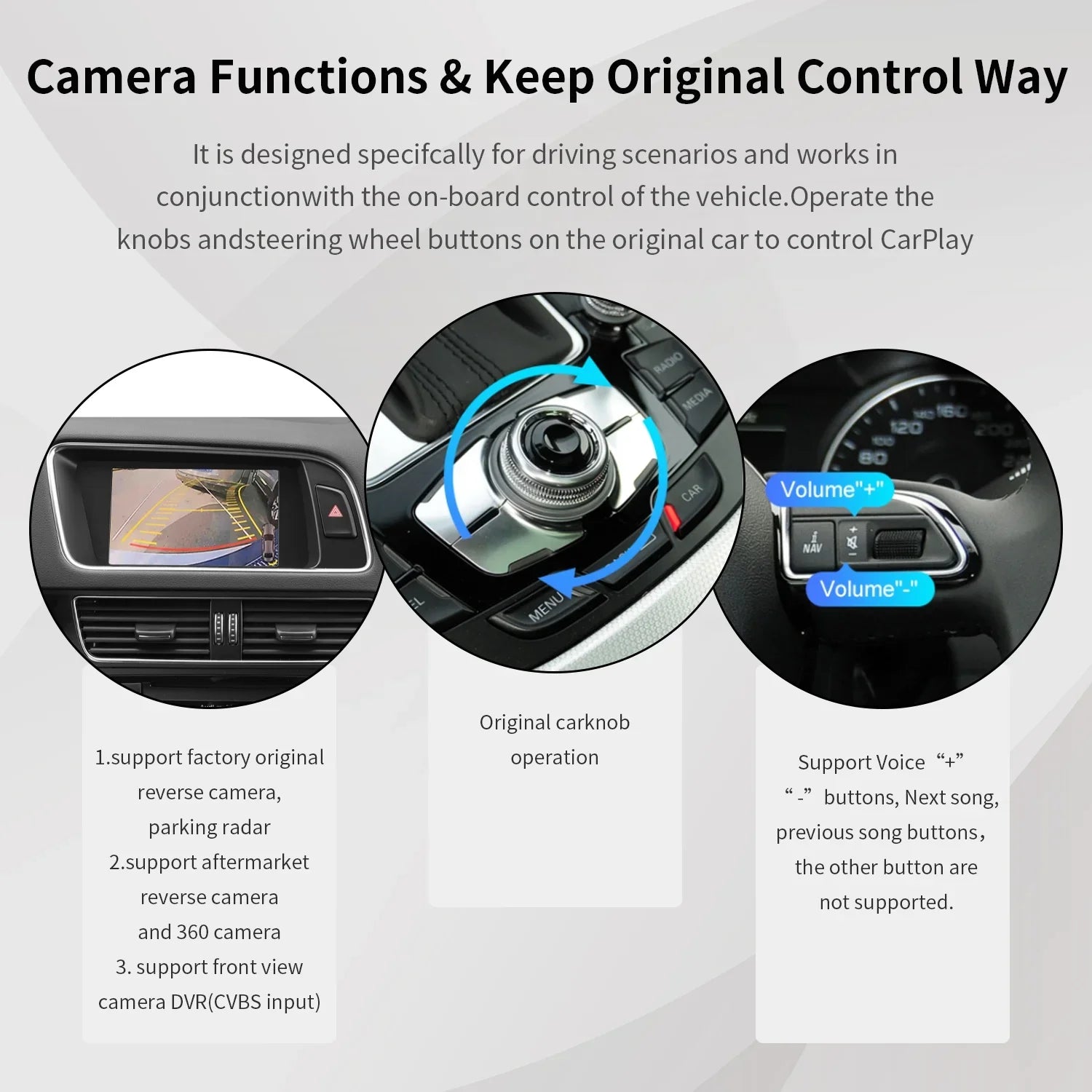 for 2008-2015 Retrofit RS4 Audi Q5 Kit,Mirrorlink,Siri,Navigation,YouTube,Original Wireless 3GMMI Ninetom A4 Support Auto Carplay Control,Camera Android A5 S5 S4 System,Carplay RS5