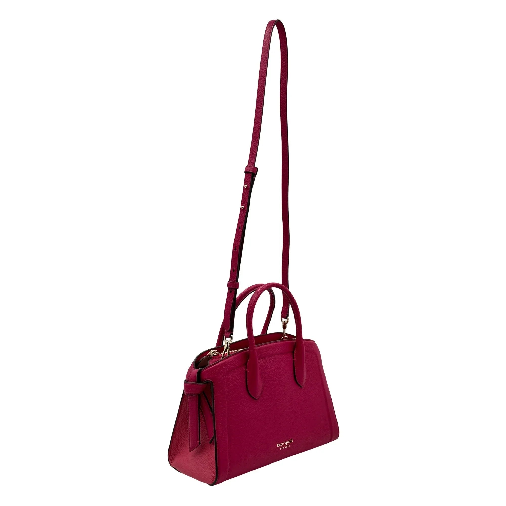 Medium Multi Top Renaissance Satchel Rose Colorblocked Kate Knott Zip Spade -