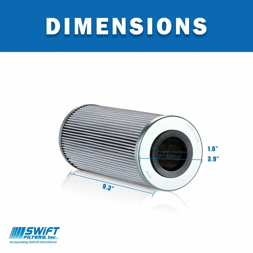 for 12 Direct Filter NAPA Interchange Cartridge Element Microglass Micron 7841