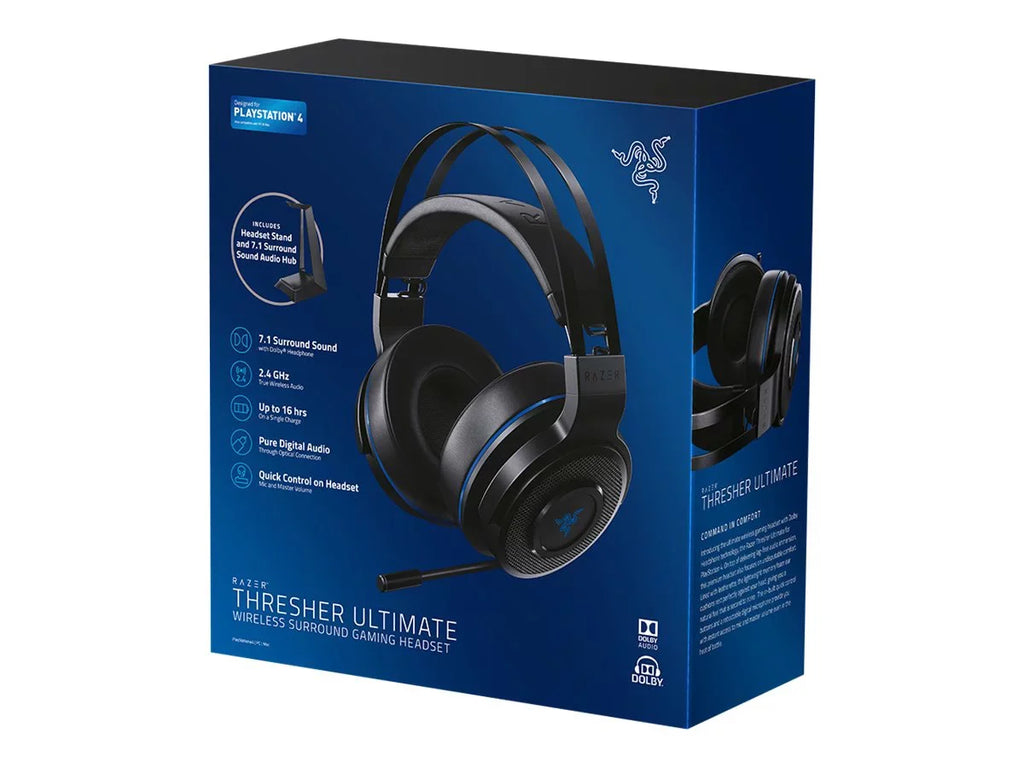channel Thresher - - isolating 7.1 size Ultimate - Headset full - wireless noise 2.4 GHz - - Razer
