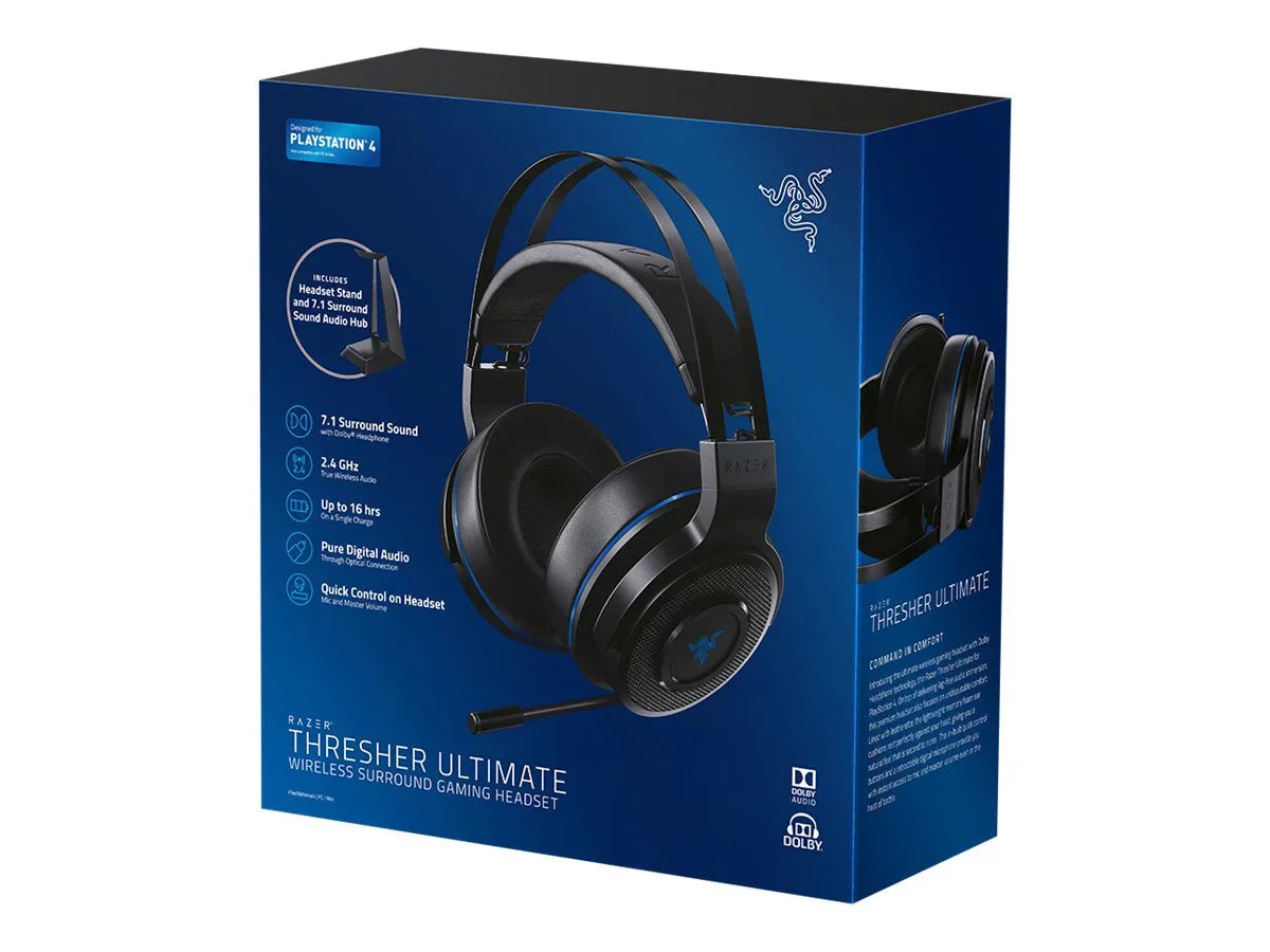 channel Thresher - - isolating 7.1 size Ultimate - Headset full - wireless noise 2.4 GHz - - Razer