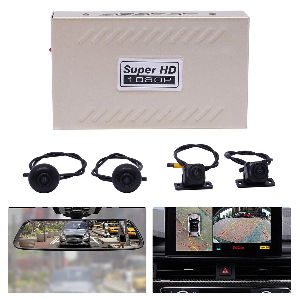 Lens Sensor Camera Dash Video CMOS DVR Image Car Recorder 360¡ã MONIPA Cam Rear