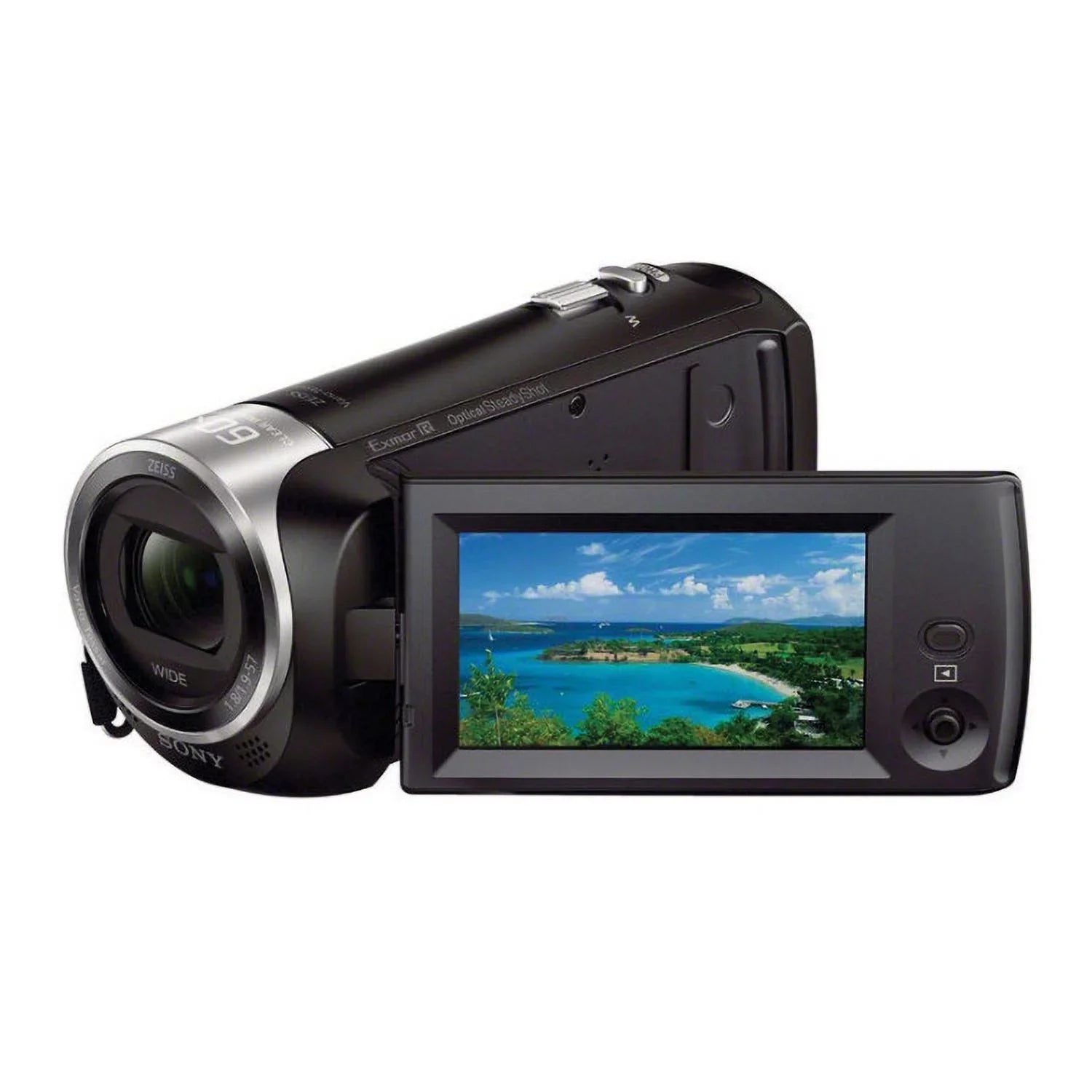 R Bundle 1080p Exmor HD Full CMOS Handycam Sensor Camcorder Sony with (Black)