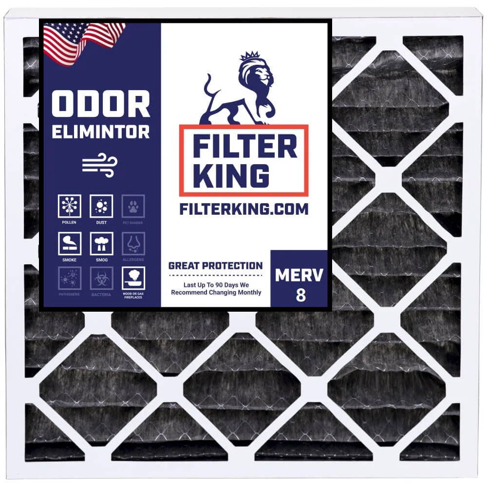23.5 | .75" x 4-PACK Pleated IN Filters Carbon x USA | | 9.5 Actual Filter Air MADE Filter Size: A/C MERV HVAC 10x24x1 Furnace 8 | King