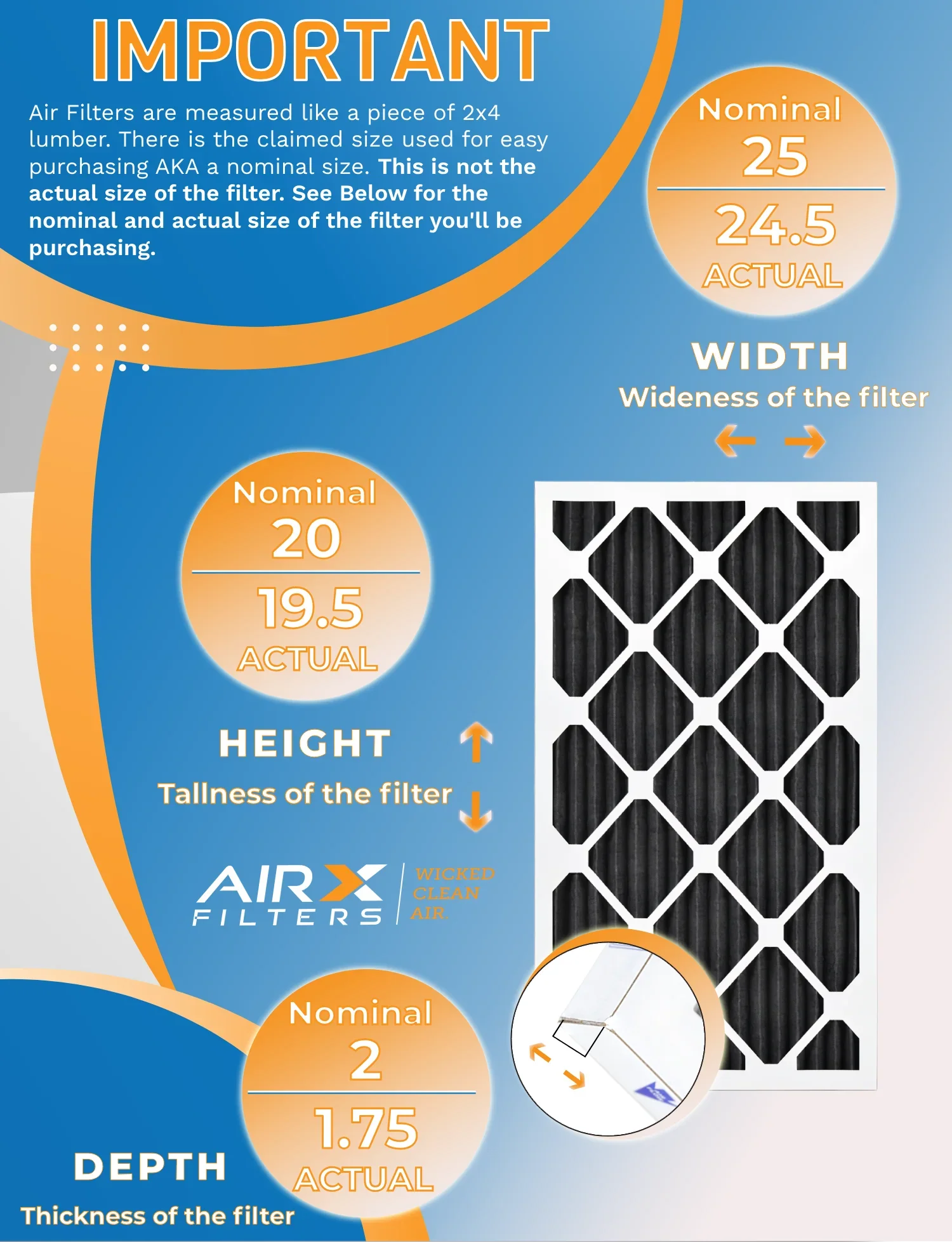 Made of 8 FPR Filters 5, AIR. Comparable Furnace Filter Retention MERV Pack USA 20x25x2 700, Rating, - Pet in CLEAN WICKED by Filters Air MPR FILTERS to AIRX 12 Odor