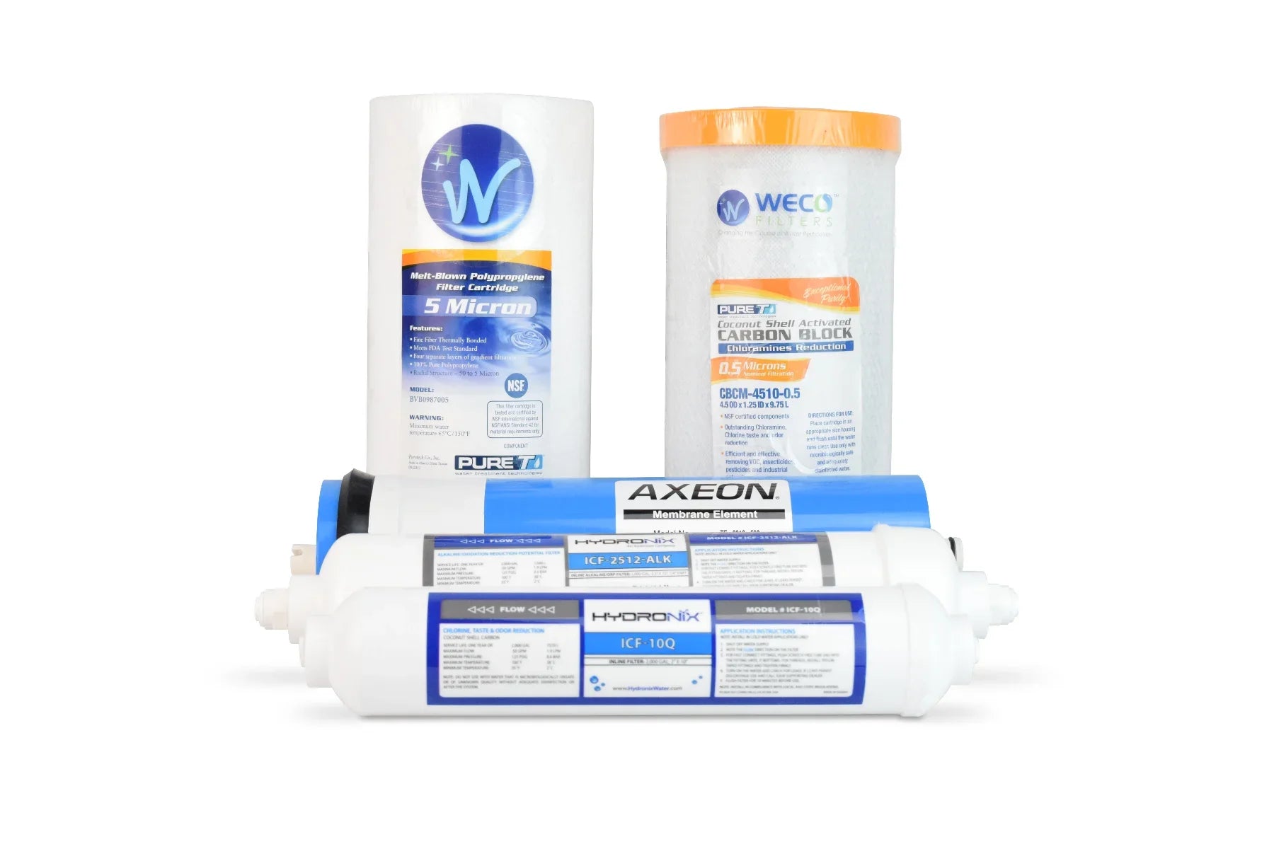 Set Replacement MX-SET5 MX-350ALK WECO Complete RO for Filer System