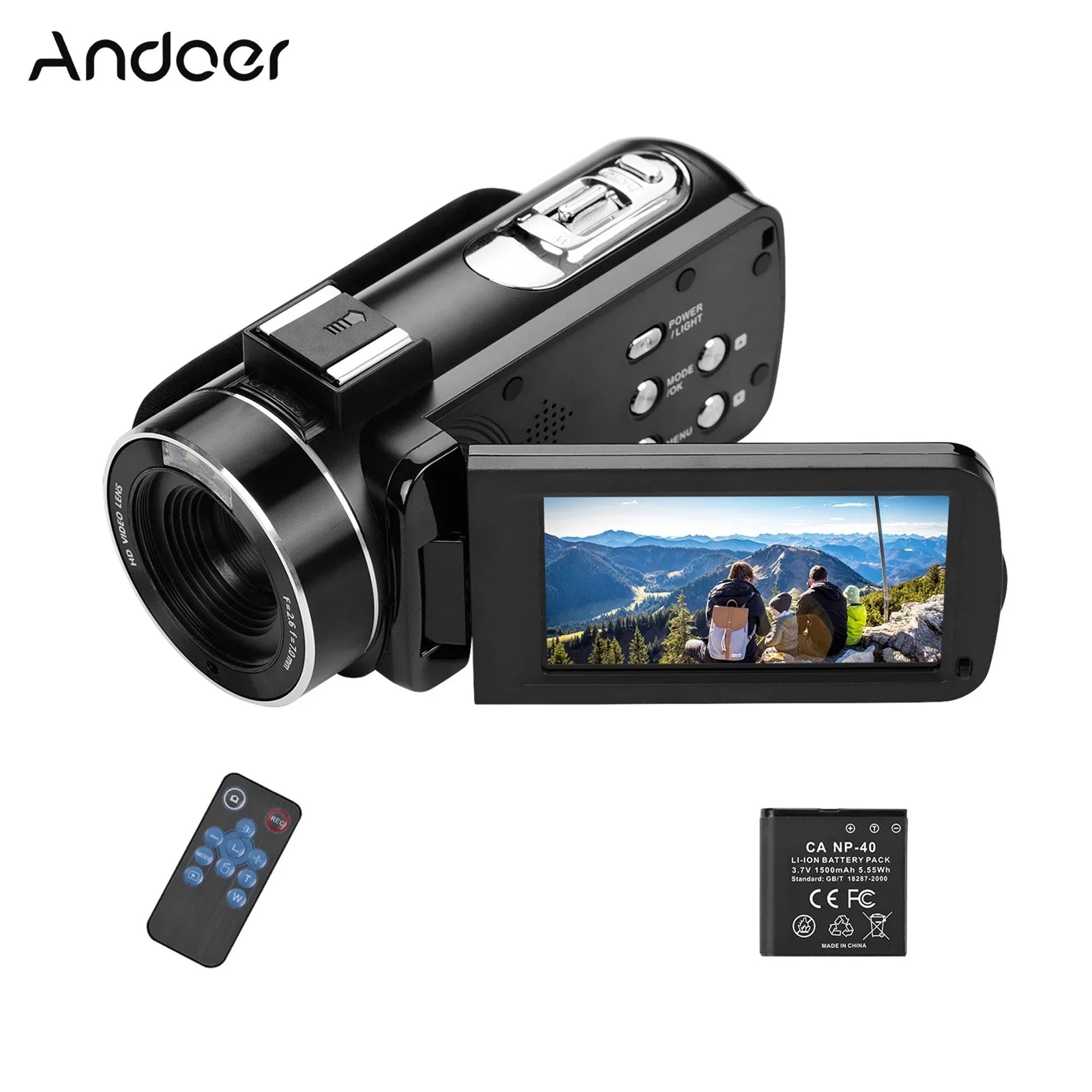 Andoer-2 DV Camera,Video Monitor AINN Burst Camera IPS Inch 3.0 4K Inch 3.0 Inch DV Handheld Video Monitor Camera Video IPS Function ERYUE IPS Professional