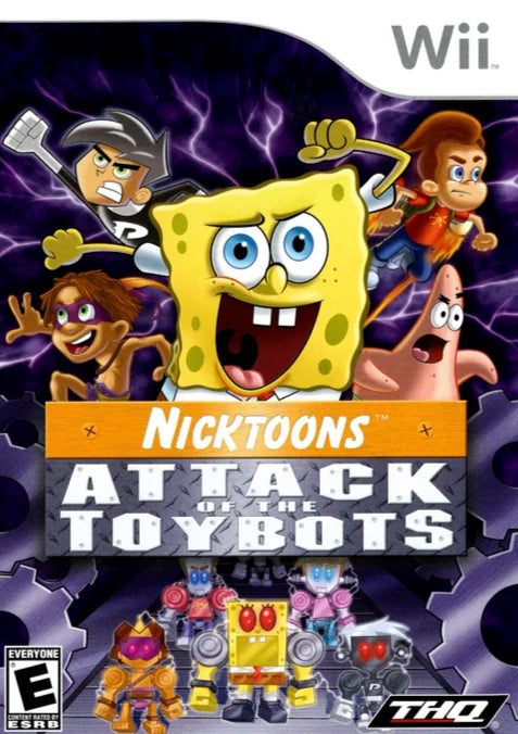 Nicktoons: Attack Toybots of the - Wii Nintendo