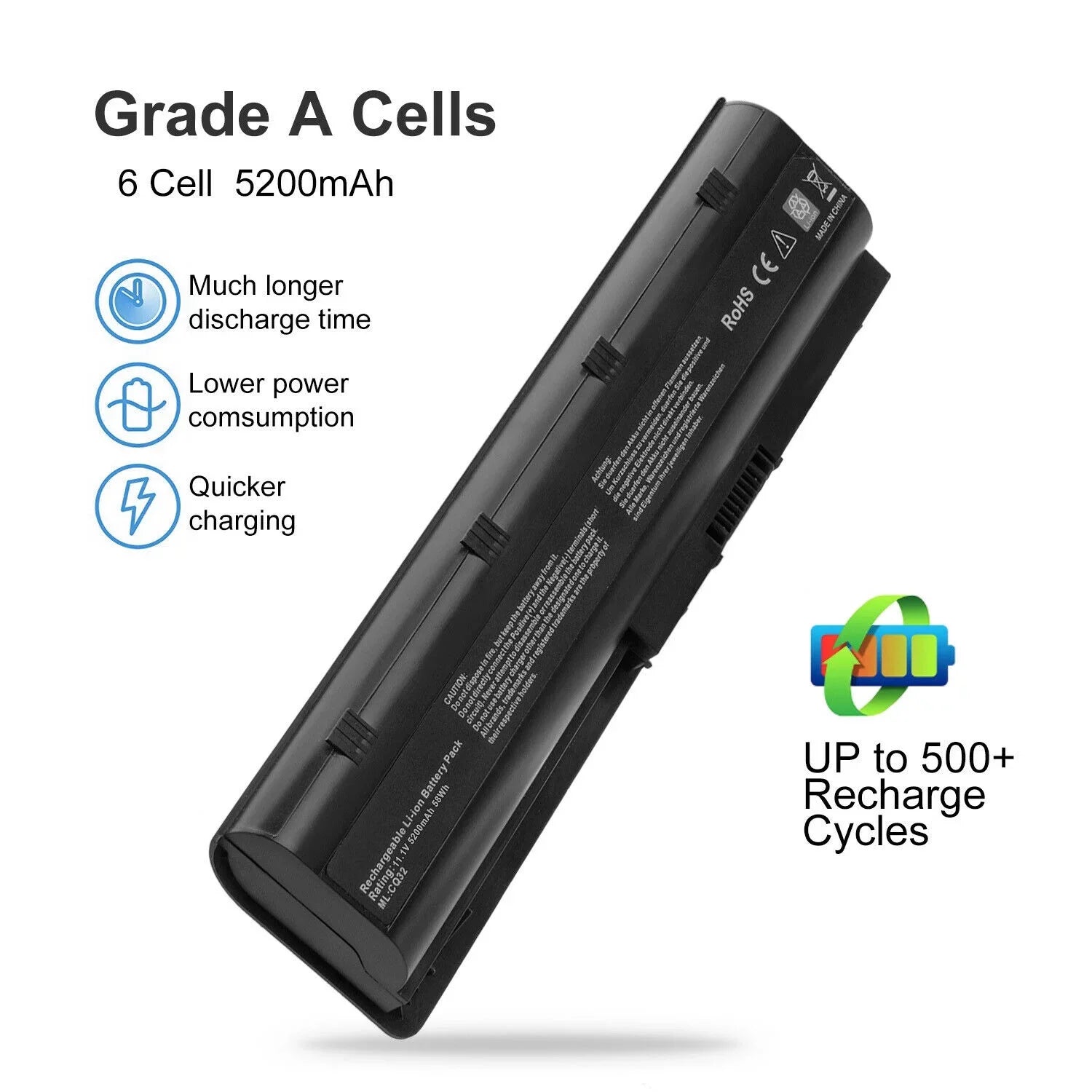 CQ58-D01SO COMPAQ HP CQ58-D01SQ CQ58-D01SL Battery CQ58-D01SP CQ58-D01SA for