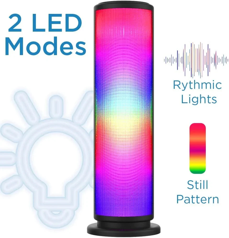Outdoor Changing Pulsating Speaker Party Lights, with Tower Portable Speaker Color