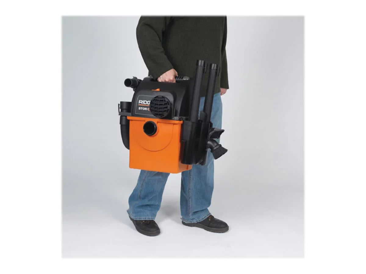 WD5500 Cleaner Stor-N-Go - - - Vacuum Ridgid Handheld Orange