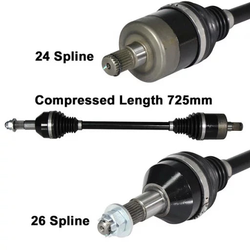 ArmorTech CV 12 1000 Renegade fits Extended Rear Axle Right 15 Can-Am +6" 14 13