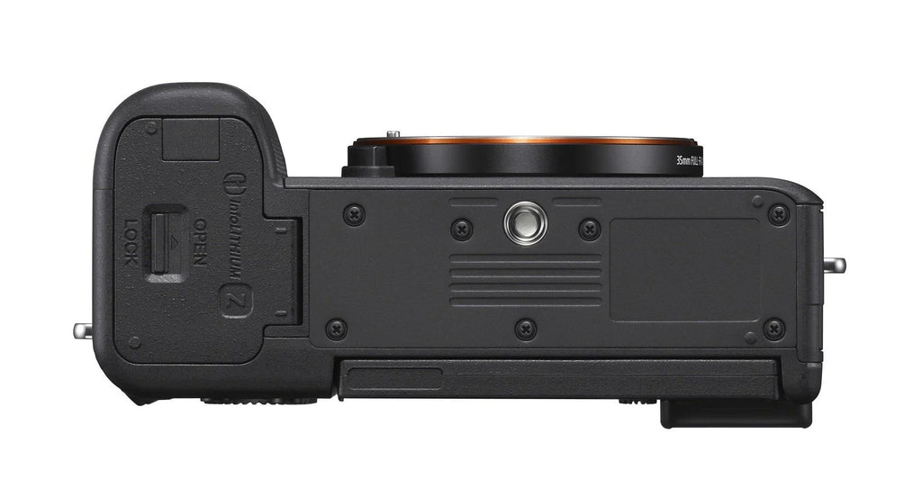 Full-Frame Camera (Black) a7C Alpha Compact Mirrorless Body Bundle Sony