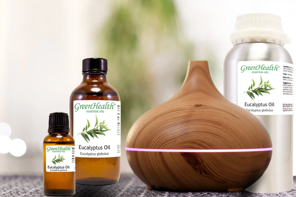 100% Pure - 16 oz Essential GreenHealth fl Oil Eucalyptus