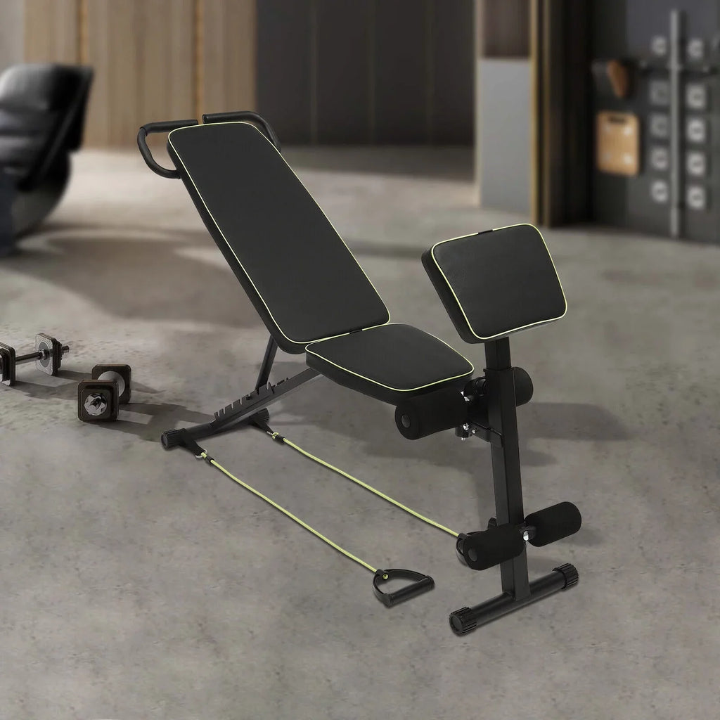 Equipment Gym Bench Foldable Adjustable Incline Workout Decline Bench Home Training Weight