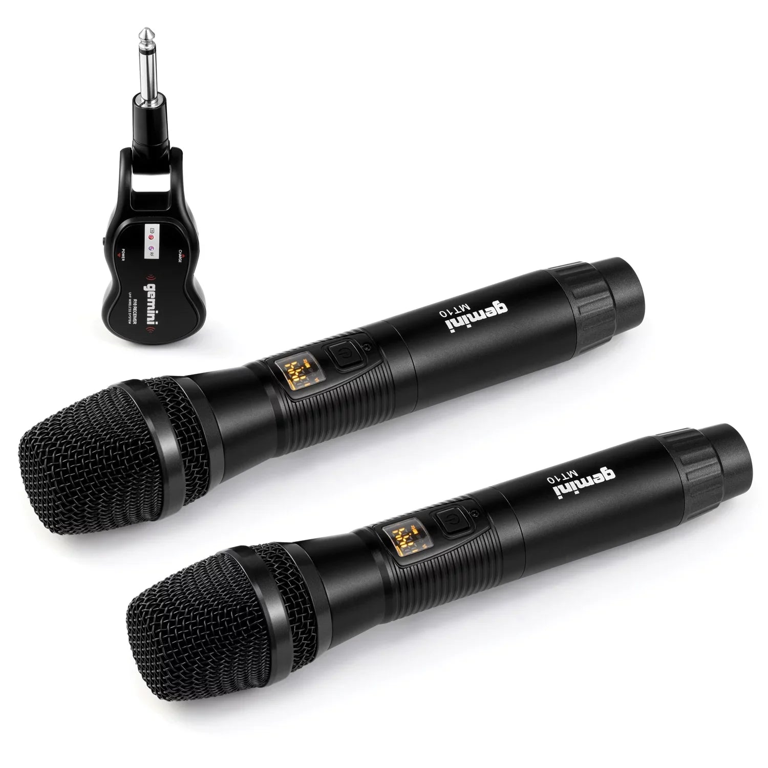 Player Dual & Wireless Built-In UHF GSP-2200 System Microphone with 843631171035 Ultra 2,200 Bluetooth Gemini Watt Media GMU-M200 Powerful Peak , Speaker