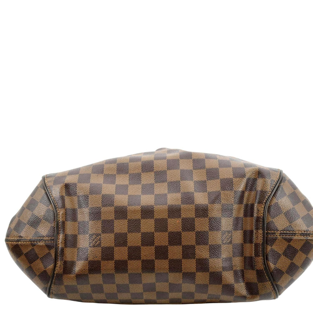 Shoulder Speedy LOUIS Pre-owned Bag Damier Ebene Bandouliere Brown VUITTON 30