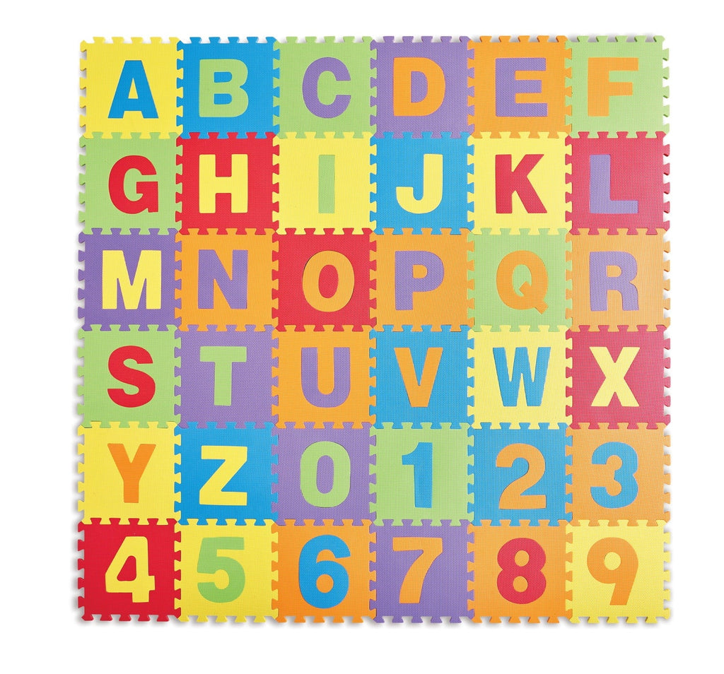 Puzzle with Playmat, 12m+ ABC Foam for Kidoozie Bag or & Playmat Preschooler, Storage Toddler 123 Ages