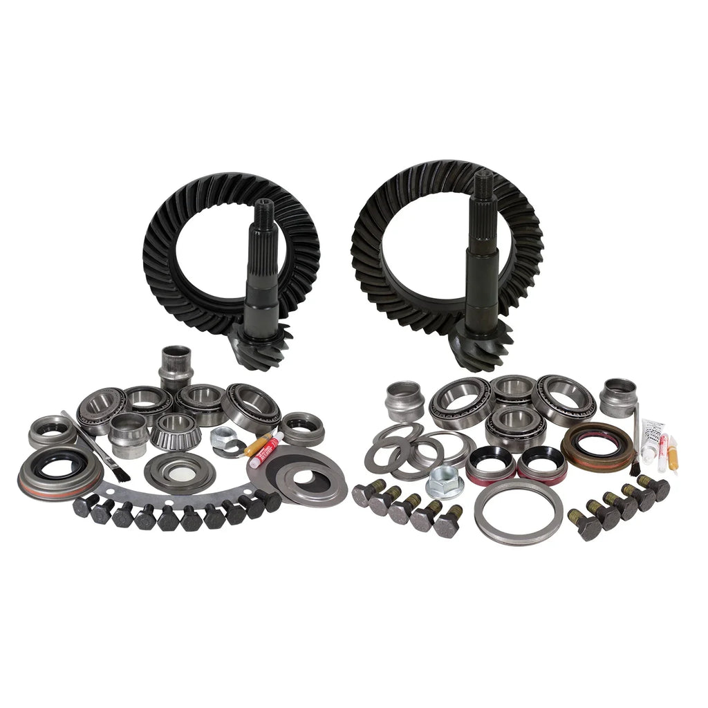 & Install Kit, D30 USA Chy 8.25 4.56 Gear YJ, & front & rear, Standard XJ Jeep