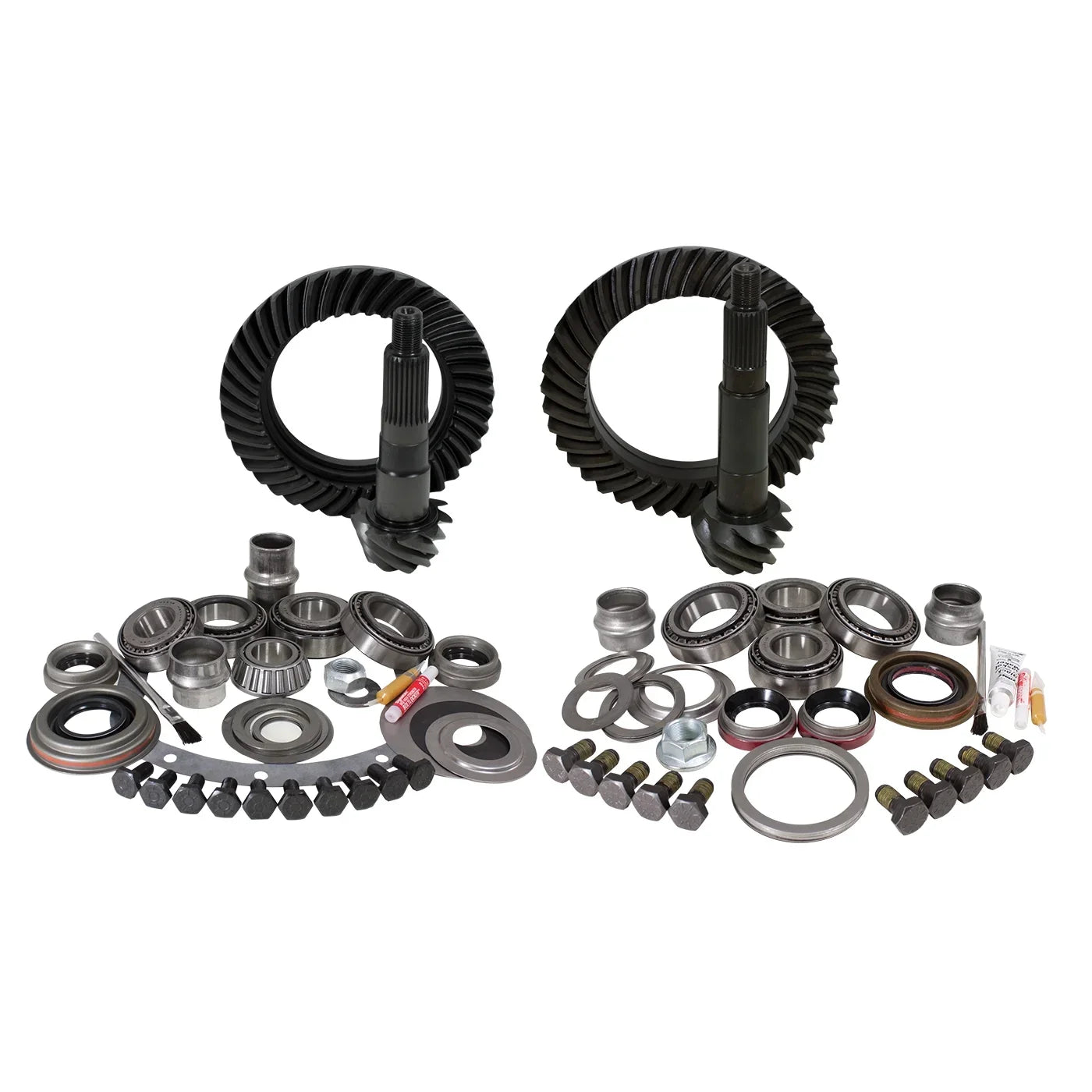 & Install Kit, D30 USA Chy 8.25 4.56 Gear YJ, & front & rear, Standard XJ Jeep