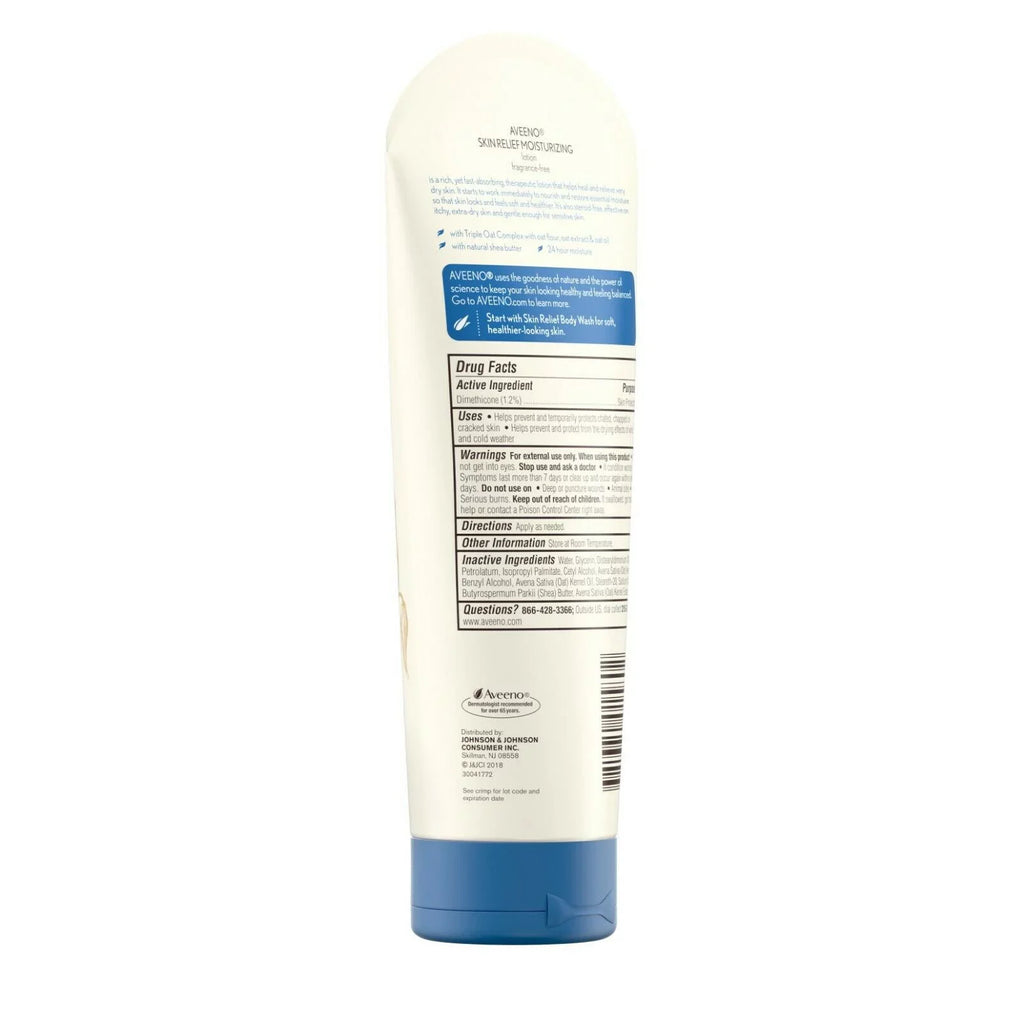 Naturals 6 Relief Active of Moisturizing oz Skin Pack Lotion AVEENO 8
