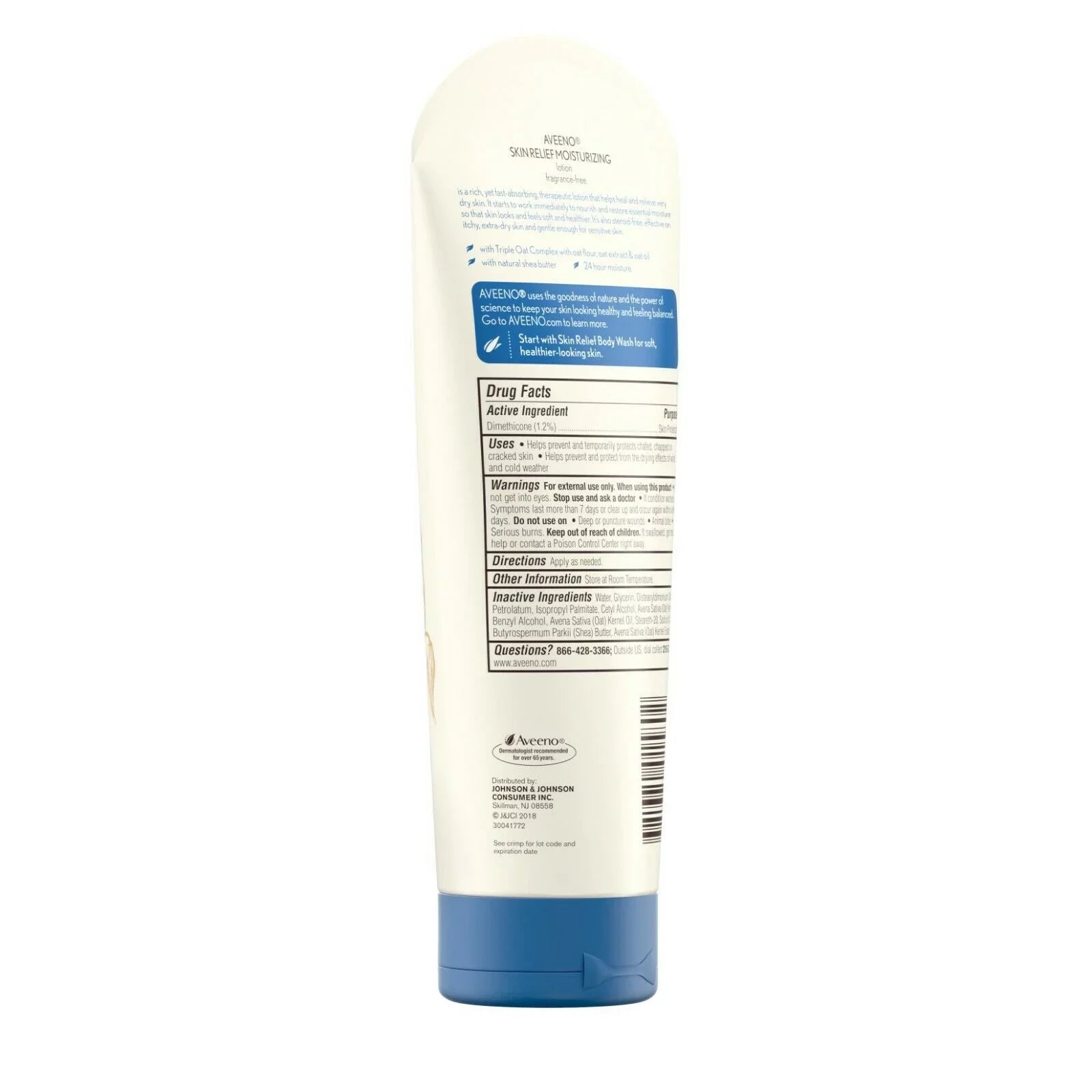 Naturals 6 Relief Active of Moisturizing oz Skin Pack Lotion AVEENO 8