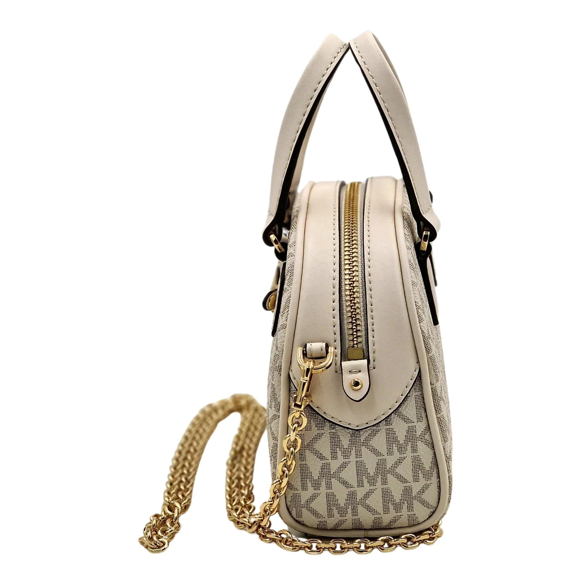 '- Bowling Small Logo Kors Williamsburg Extra Michael Crossbody Bag Vanilla