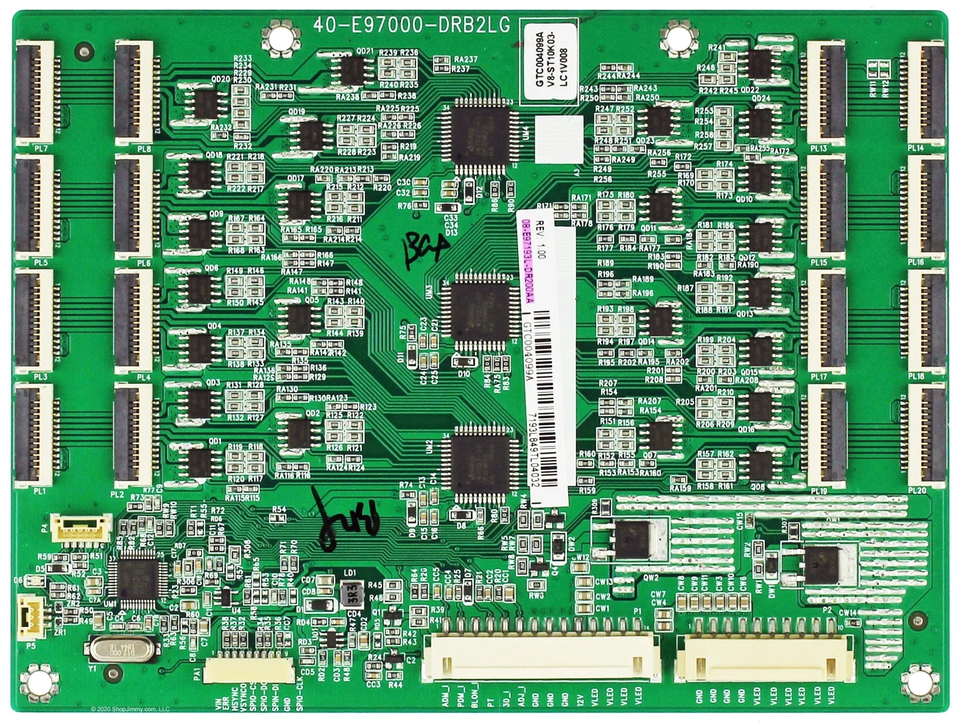 08-E97193L-DR200AA LED Driver TCL