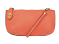 Coral, Clutch, Mini One-Size Wristlet Women's Susan Crossbody Joy