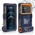 UrbanX Up Underwater Swimming [15m/50ft] Protective all for Housing Video Diving LCD Surfing Photo Case Snorkeling with Waterproof Professional Phones Lanyard Inch 6.9 to And Sharp Z2