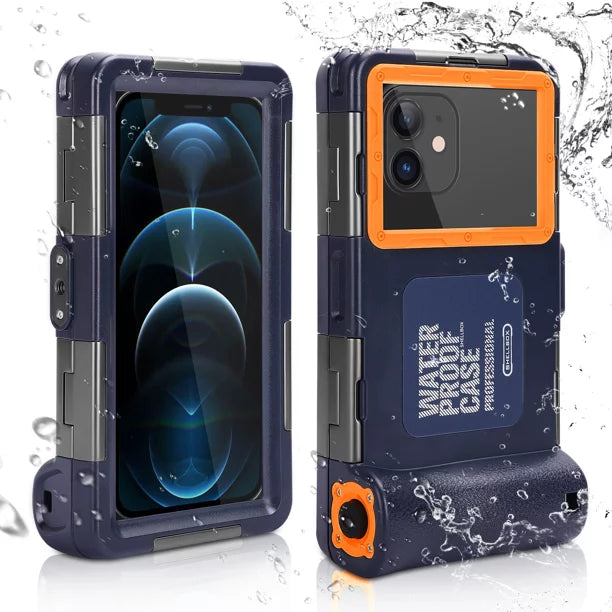 6.9 And Photo 9 Up Underwater all LCD Housing Waterproof Infinix Professional [15m/50ft] for Diving Snorkeling Surfing Hot Protective Lanyard Swimming Inch UrbanX to Video with Case Phones