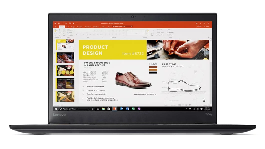 IPS Windows Touchscreen, Reader, 8GB SSD, Laptop FHD RAM, ThinkPad Black Core i7-7600U, Card - (1920x1080) 1TB Color 10 Intel Fingerprint Lenovo T470s Reader, Pro Smart Touch 14" Matte