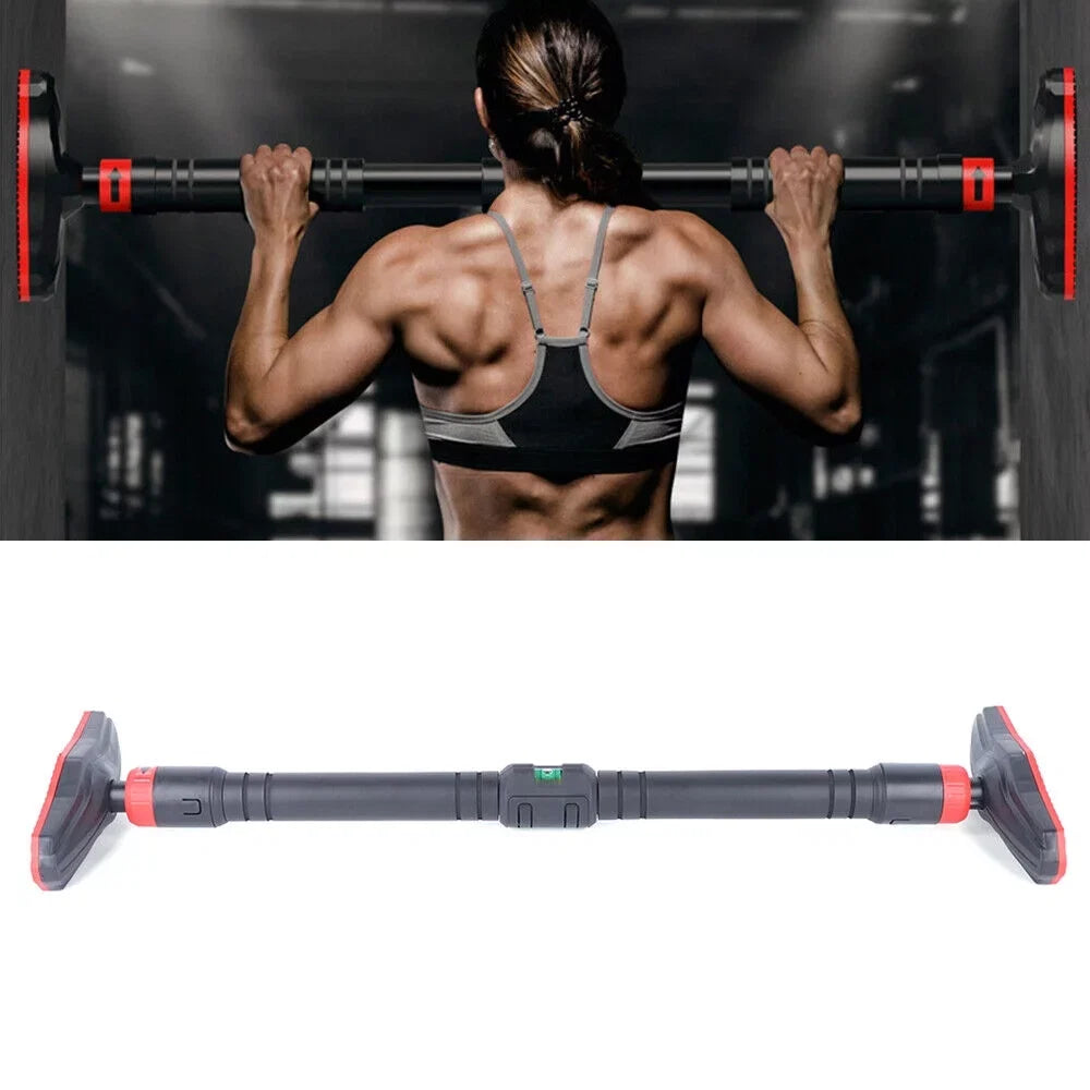 Fitness Chin Home Up Doorway Horizontal Pull ZhdnBhnos Duty Gym Bar Bar Bar Adjustable Heavy 28.74-41.34inch Up
