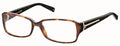 BROWN Acetate Rimless Frames 56 MB0394 MontBlanc Women's