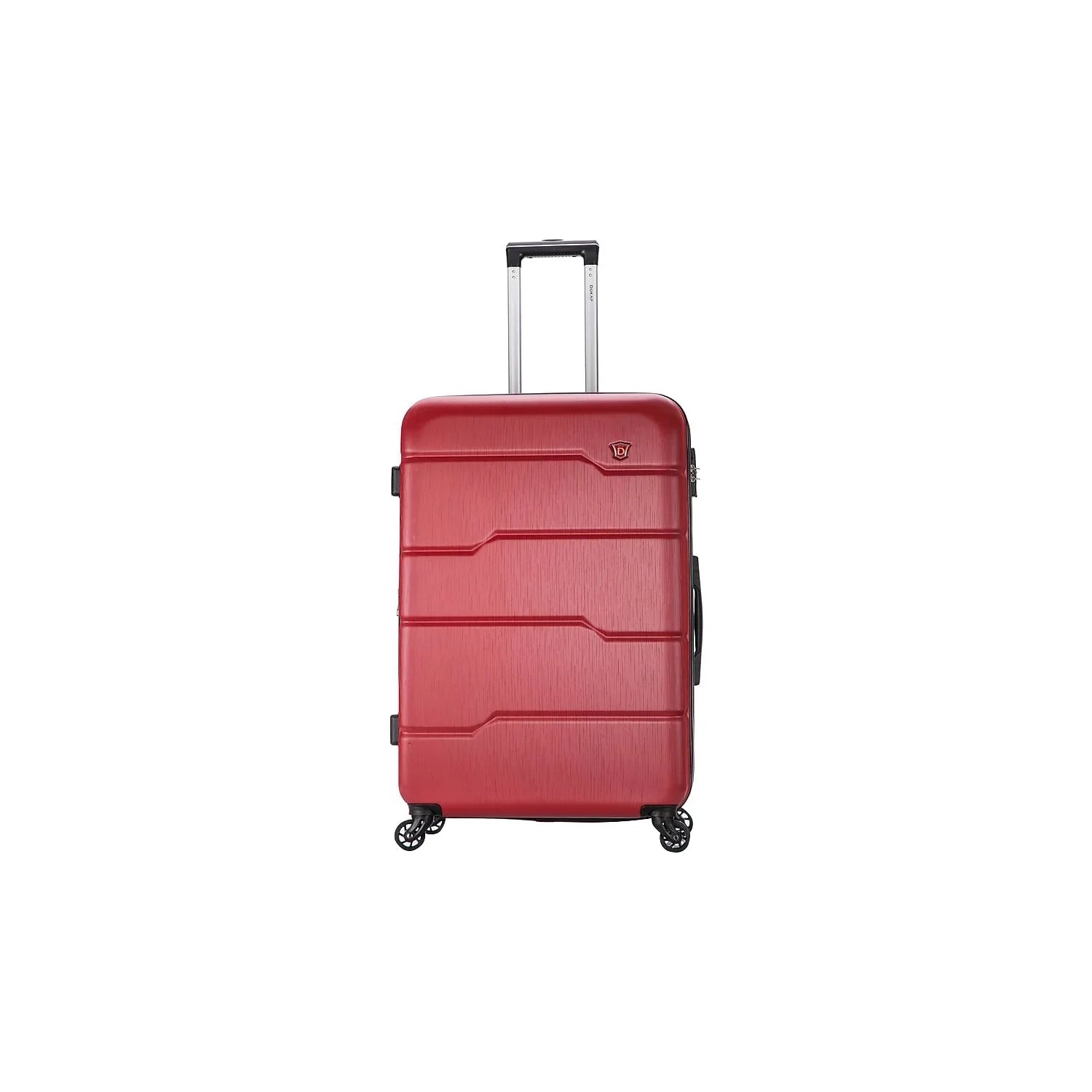 Red RODEZ (DKROD00L-RED) Plastic Luggage Spinner DUKAP 4-Wheel