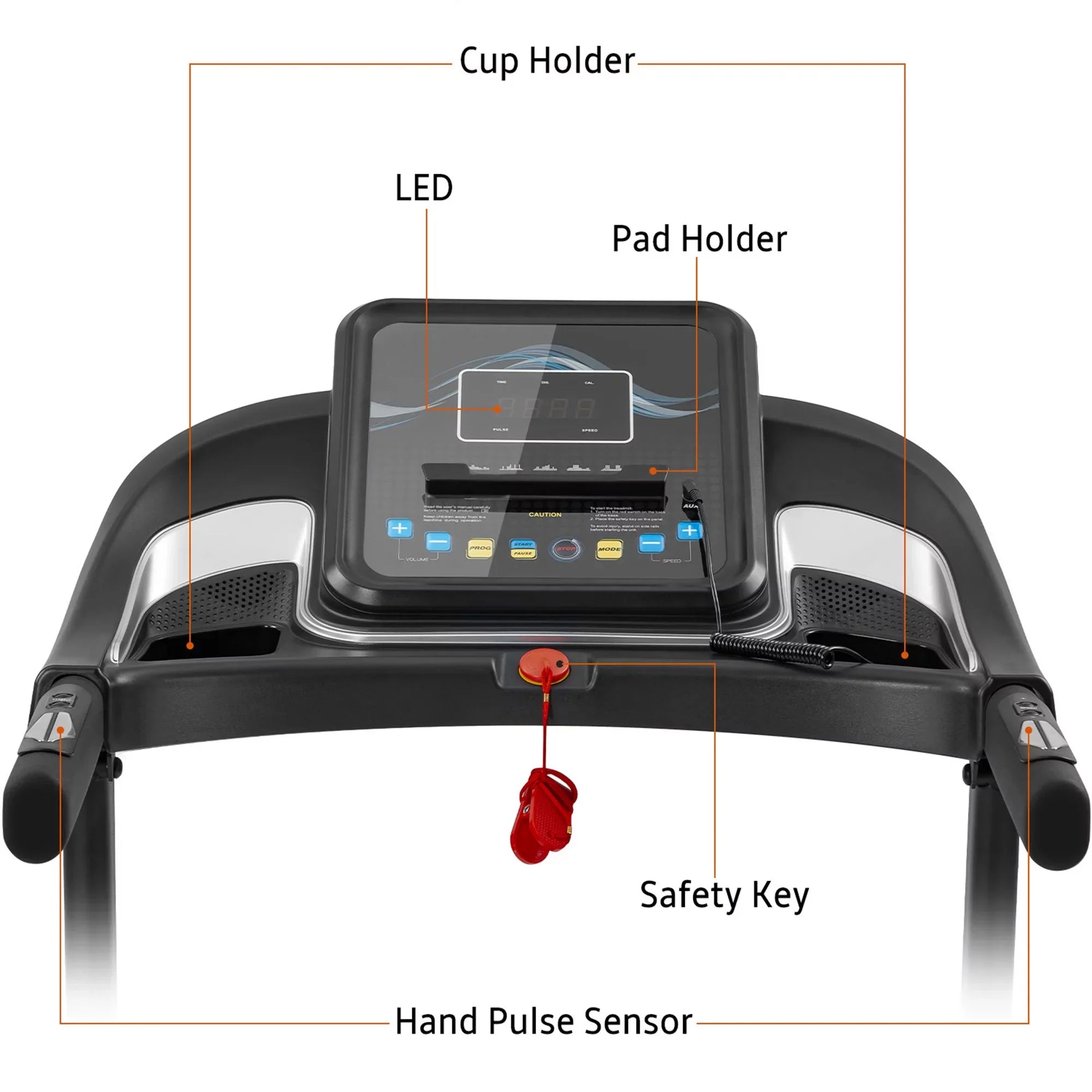with Motorized Incline Folding Adjuster Easy and Machine Running Audio Treadmill Compact Jogging Speakers