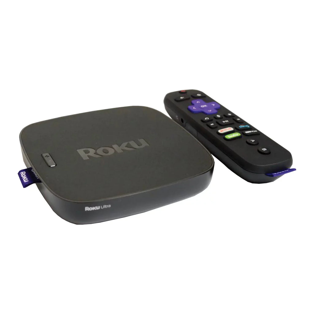 with 2019 Roku Player 4K/HD/HDR (Refurbished) Media Headphones Restored Streaming Ultra Premium