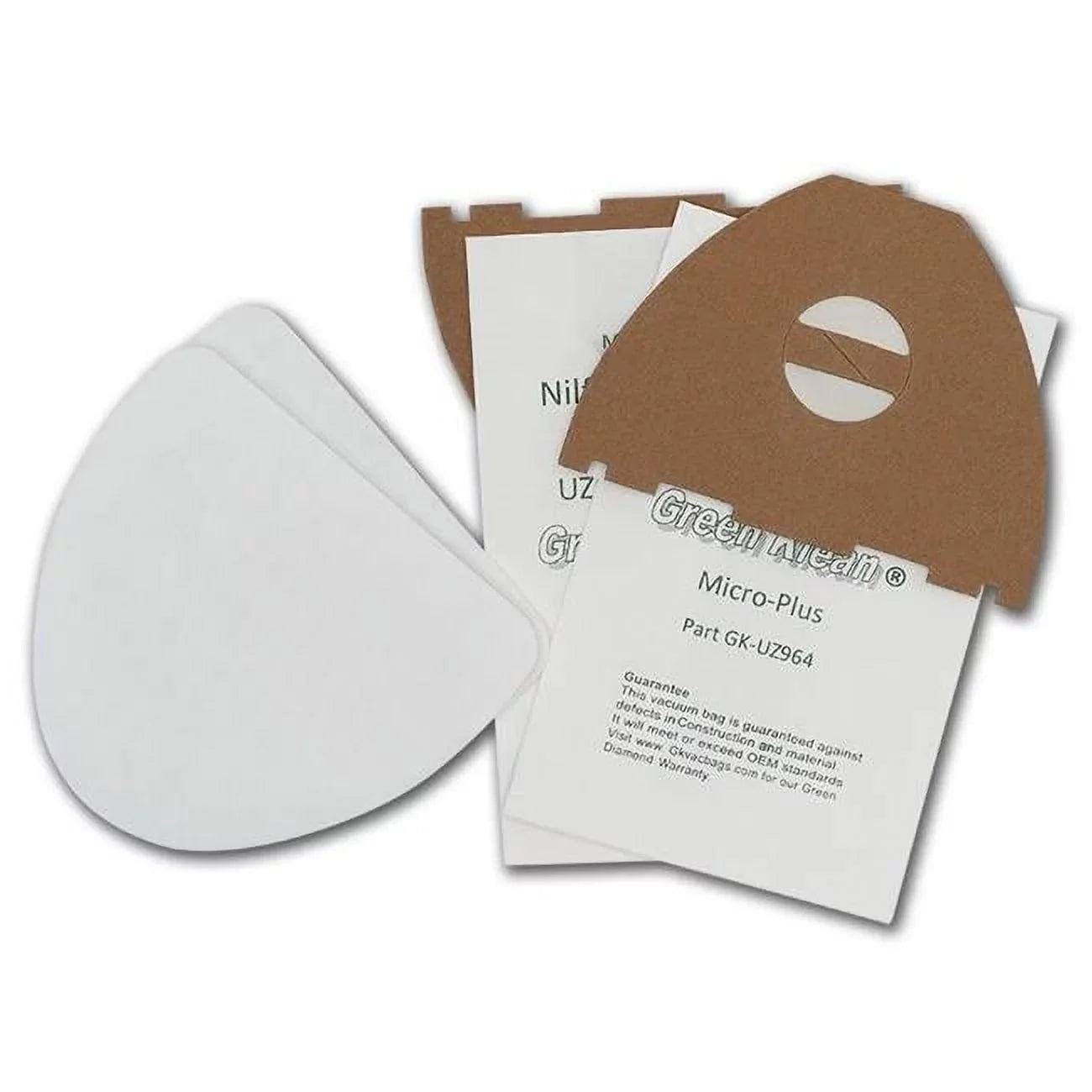 per Nilfisk - - Replacement Case of Case Green 20 UZ964 Vac Hip Klean 10 Advance Bags Vacuum