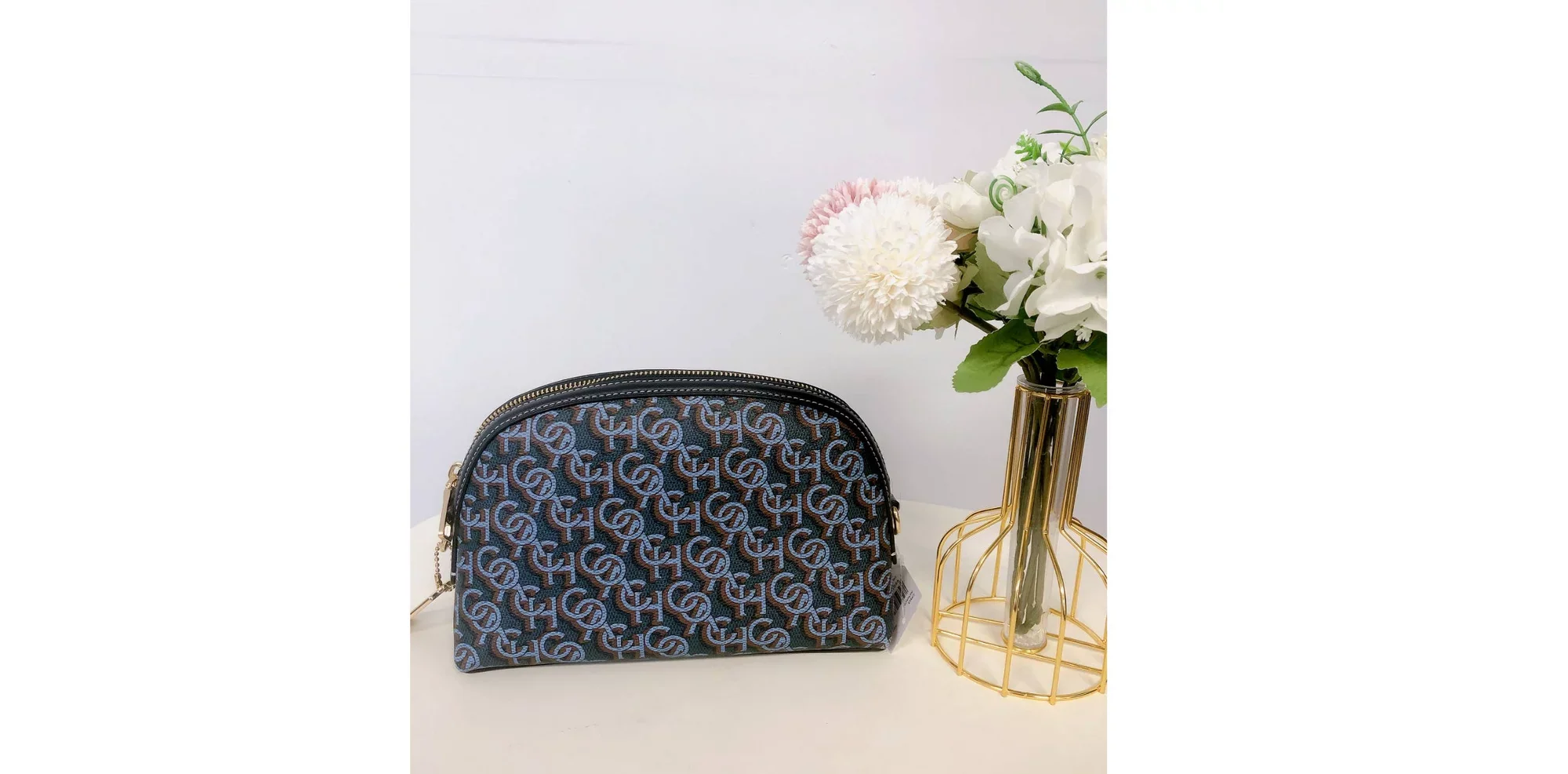 Crossbody Print Coach Monogram IN CF343 With Madi Coach Navy