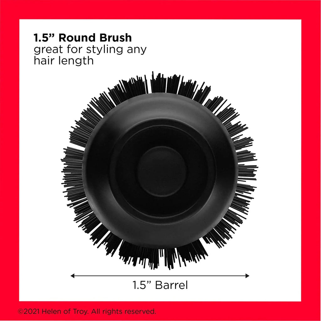 Booster and Step (1-1/2 and Root One Frizz | Hair in) Volume, Revlon Round Fight Brush Add Dryer Styler