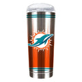 Miami Roadie 18oz. Dolphins Tumbler
