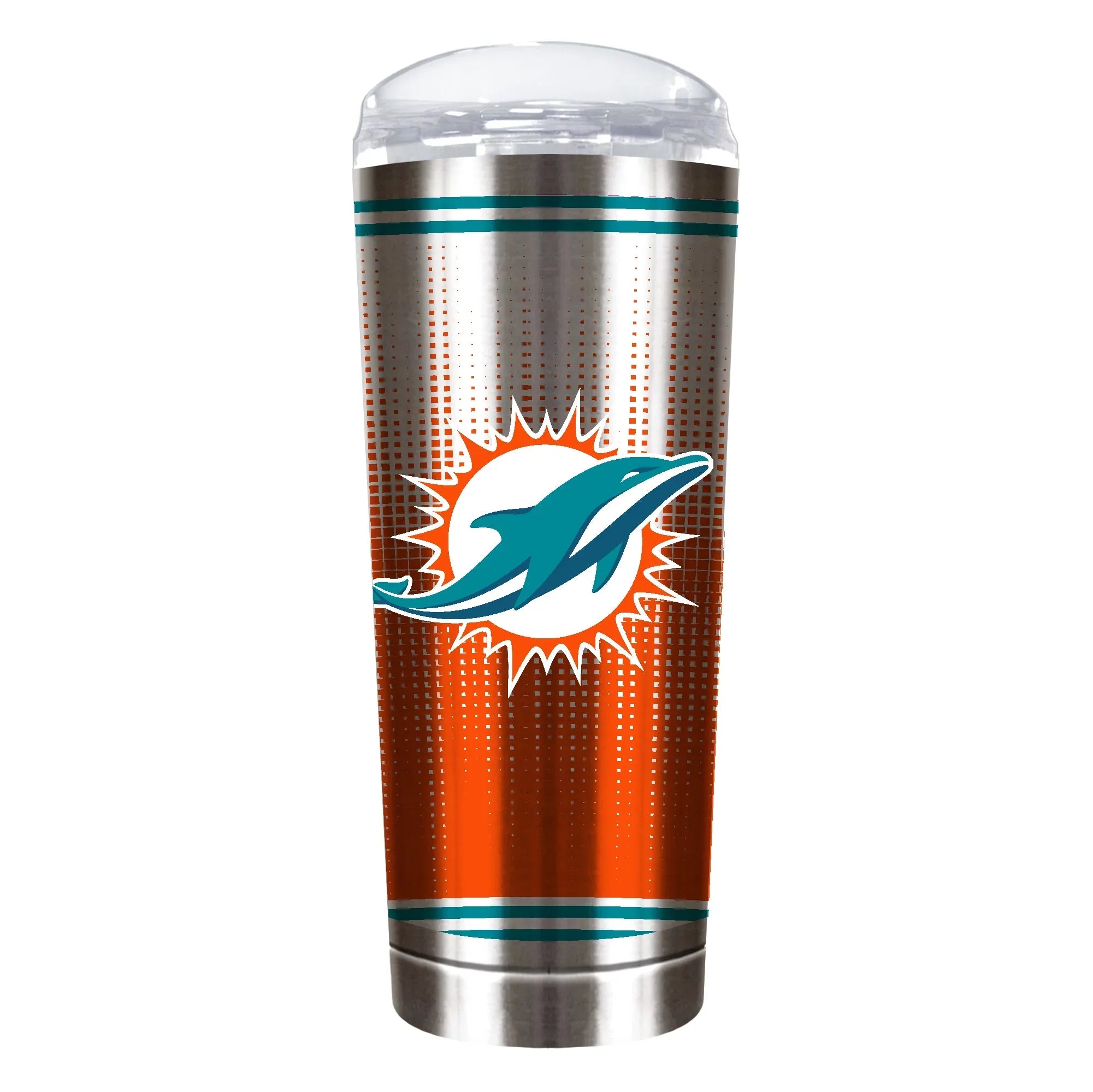 Miami Roadie 18oz. Dolphins Tumbler