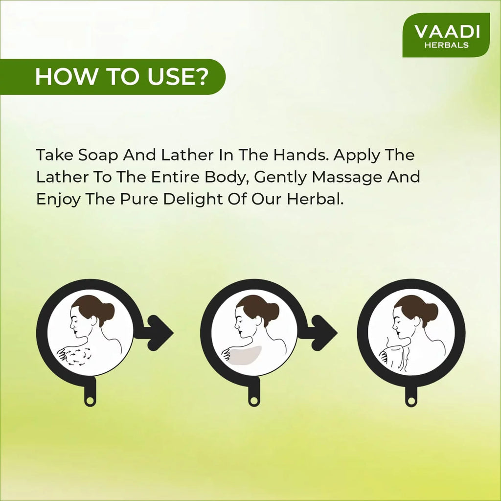 With And X Tulsi E Vaadi Soap Neem Herbals Tree Alluring 75G Vitamin 6 Oil, Tea