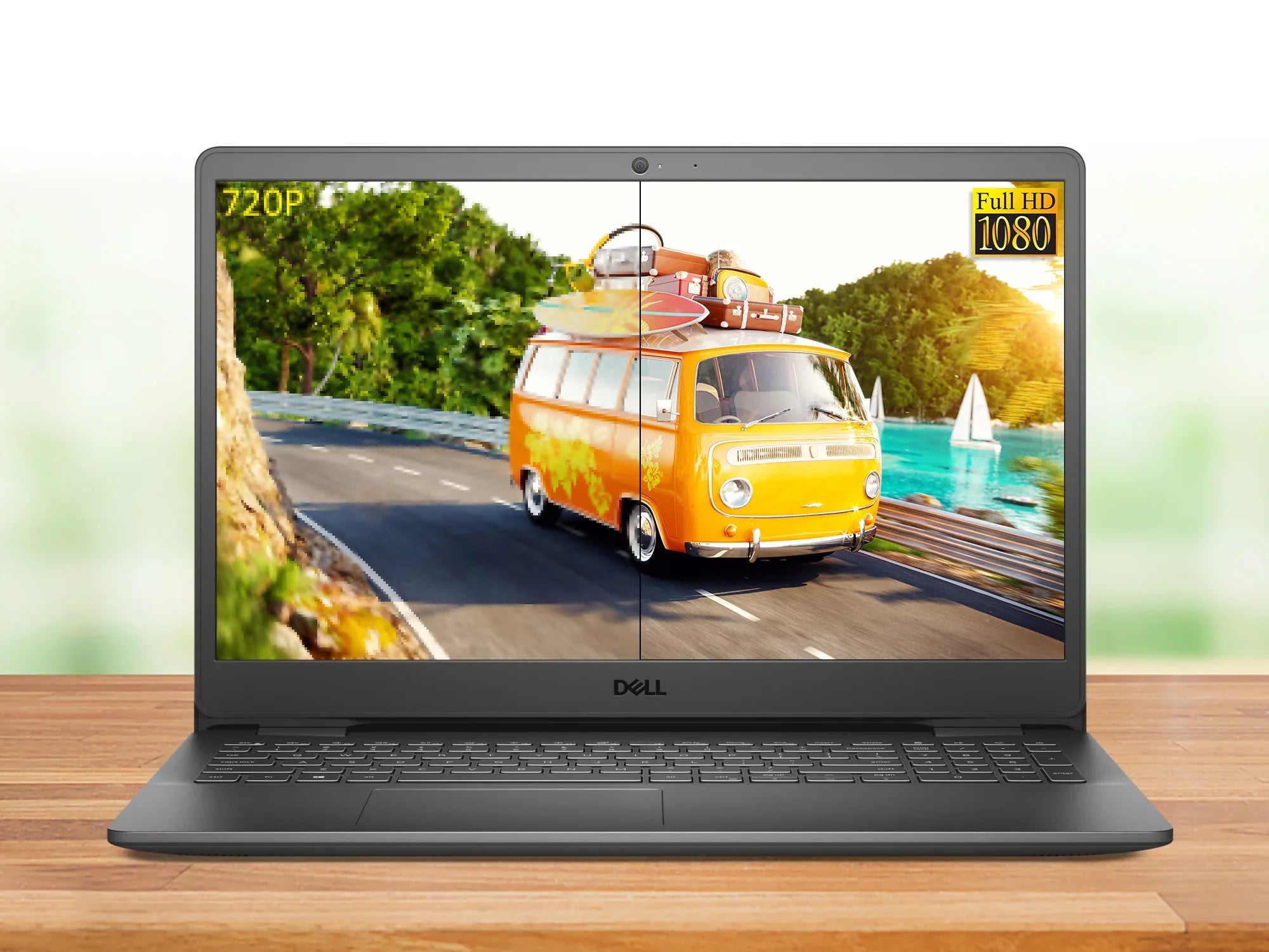 HDMI, NVMe Bluetooth, Windows Vega 3, 3.5GHz, Home RAM, 512GB Card Wi-Fi, Upto 8GB Notebook, Reader, FHD 3 15.6" 3250U AMD Inspiron SSD, 10 Ryzen 3505 Display, Dell