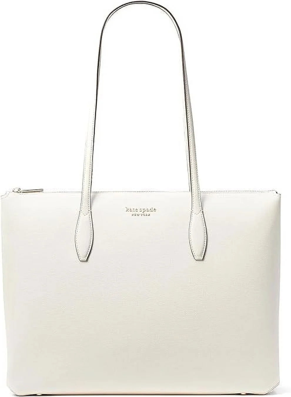Size All Zip Top Kate Day York Tote Parchment Large One Spade New
