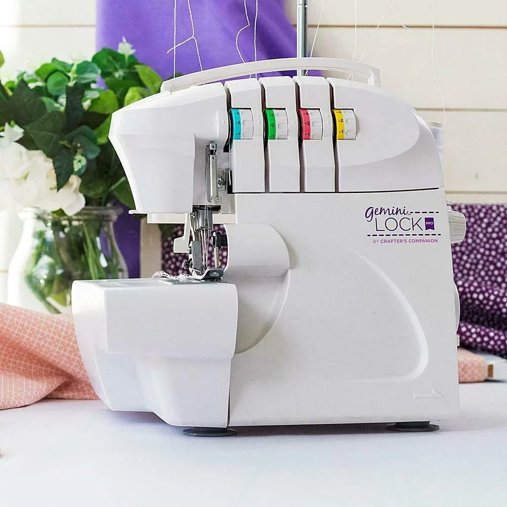 14CG754 Crafter's Lock Companion machine(White)- Pro sewing Refurbished Gemini Serger