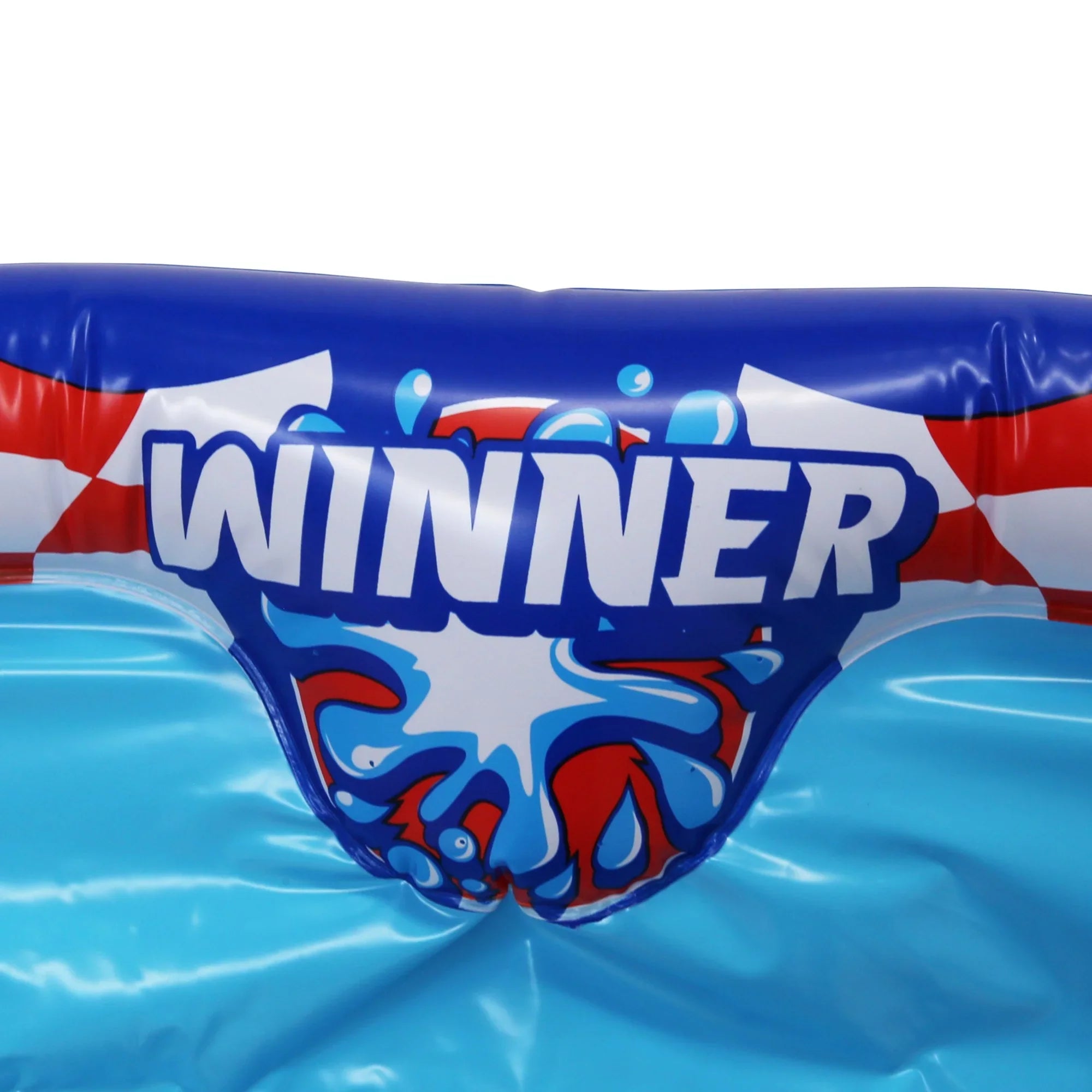Water Tag - Fun! Side-by-Side-by-Side Feet Triple 16 Racing Racing Banzai Slide