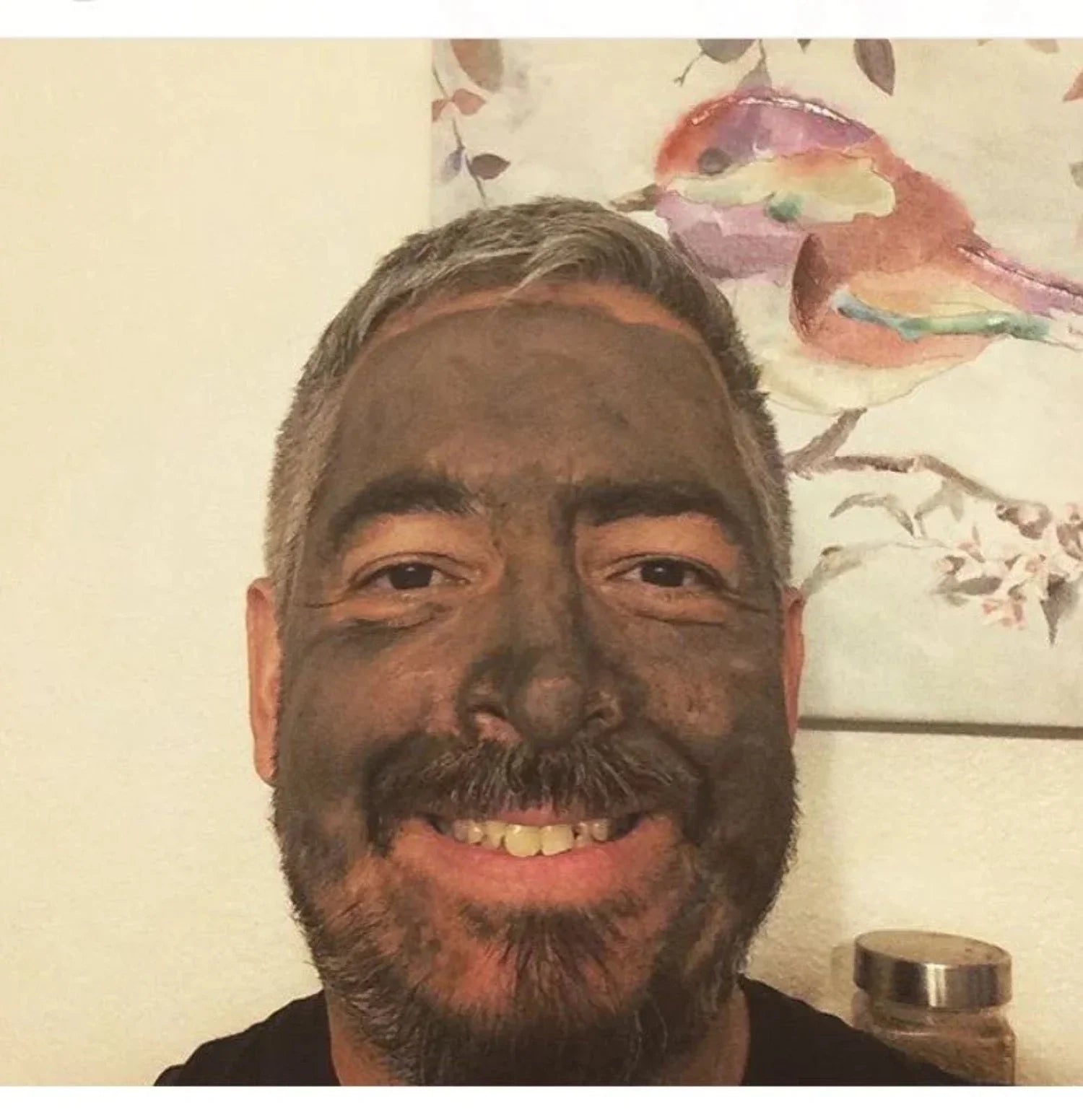 oz - 2 Mask Organic Goddess Glimmer Face SEA DEAD MUD MASK,