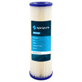 Micron 2.5" Cartridge, Pleated 10 Filter SpiroPure Polyester Pack) 30 x (24